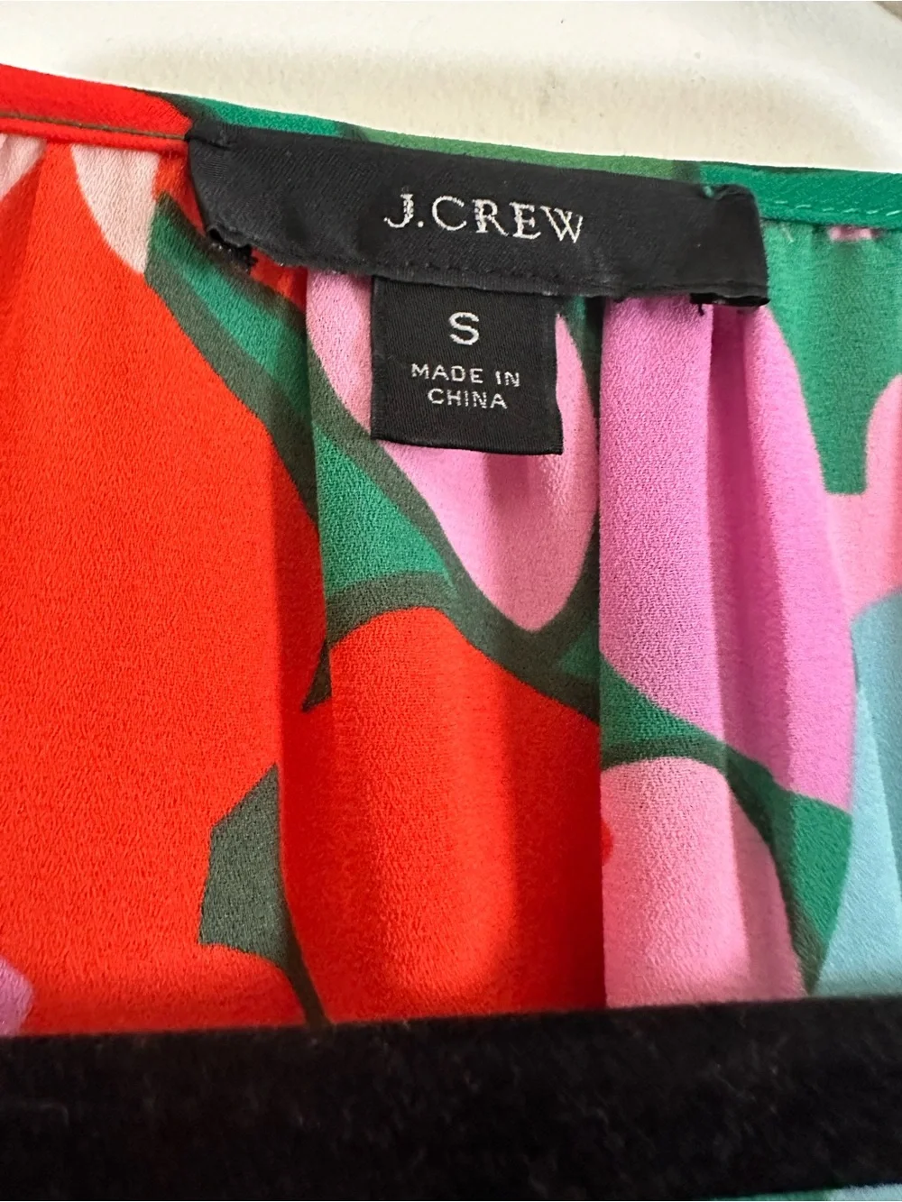 J.Crew Hannah Mildred floral coche top Size Small
